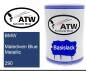 Preview: BMW, Malediven Blue Metallic, 290: 500ml Lackdose, von ATW Autoteile West.